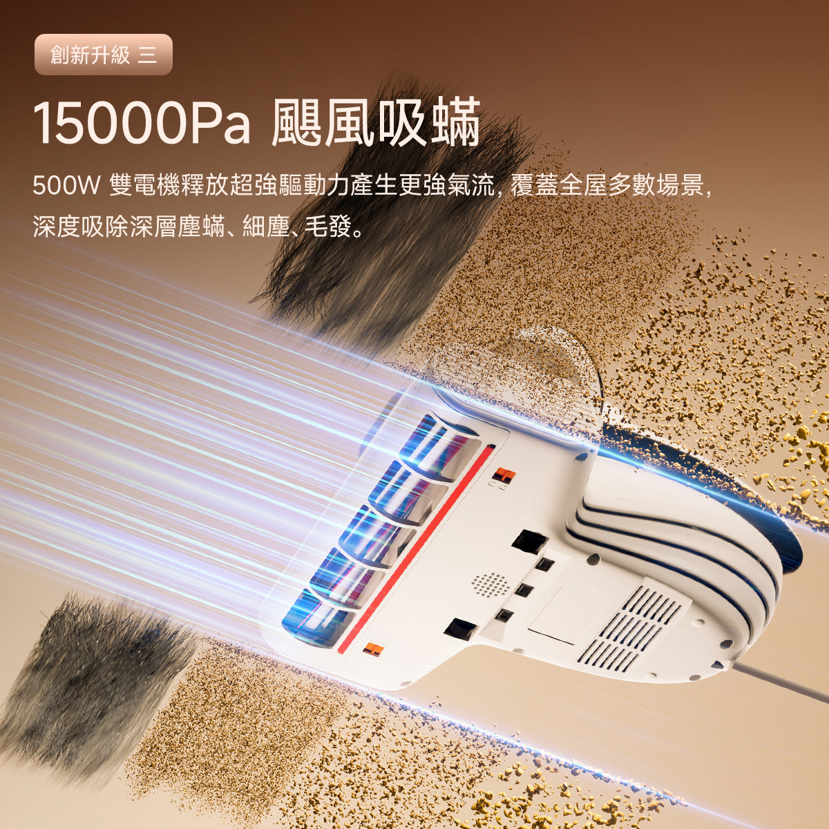 友望 UWANT M600 UV 智能除蟎儀 | 熱風除蟎抑蟎塵蟎機 | 雙塵杯設計 | 塵蟎指數顯示屏 uwant.com.hk