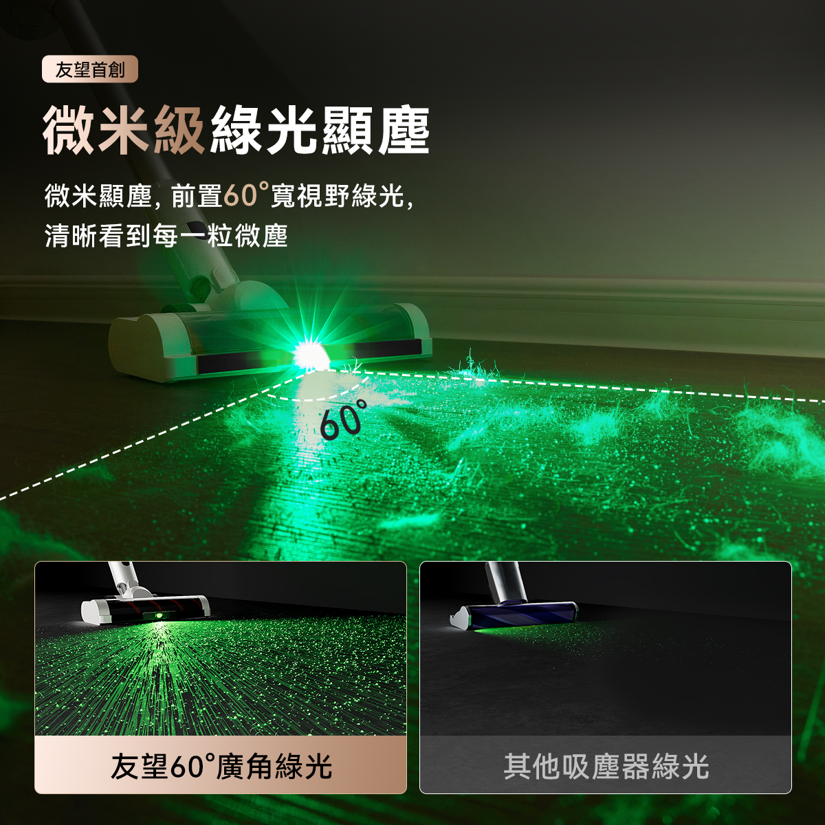 友望 UWANT V500 自動集塵吸塵器 | 全功能刷頭版 (限量30組)